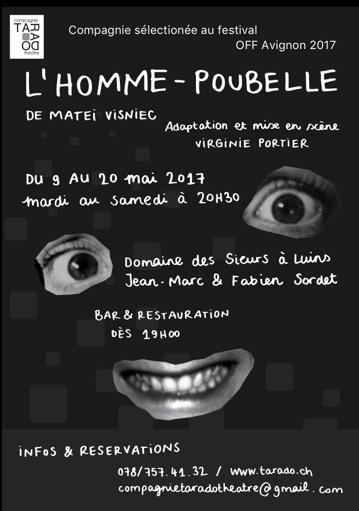 L homme poubelle affiche